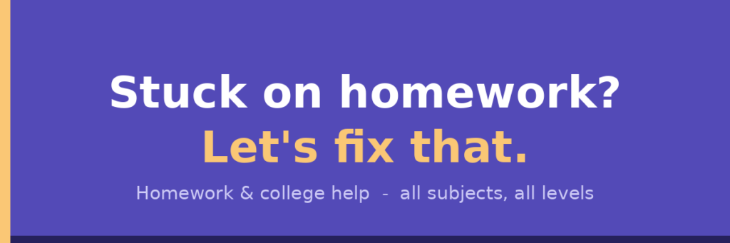 Homework Help