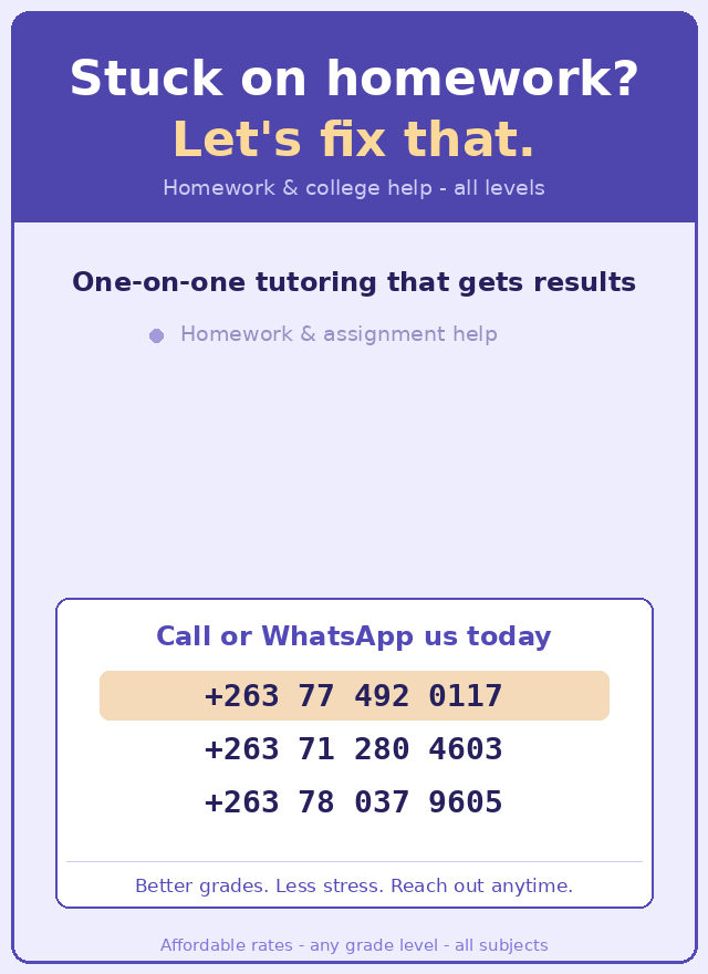 Homework Help photo