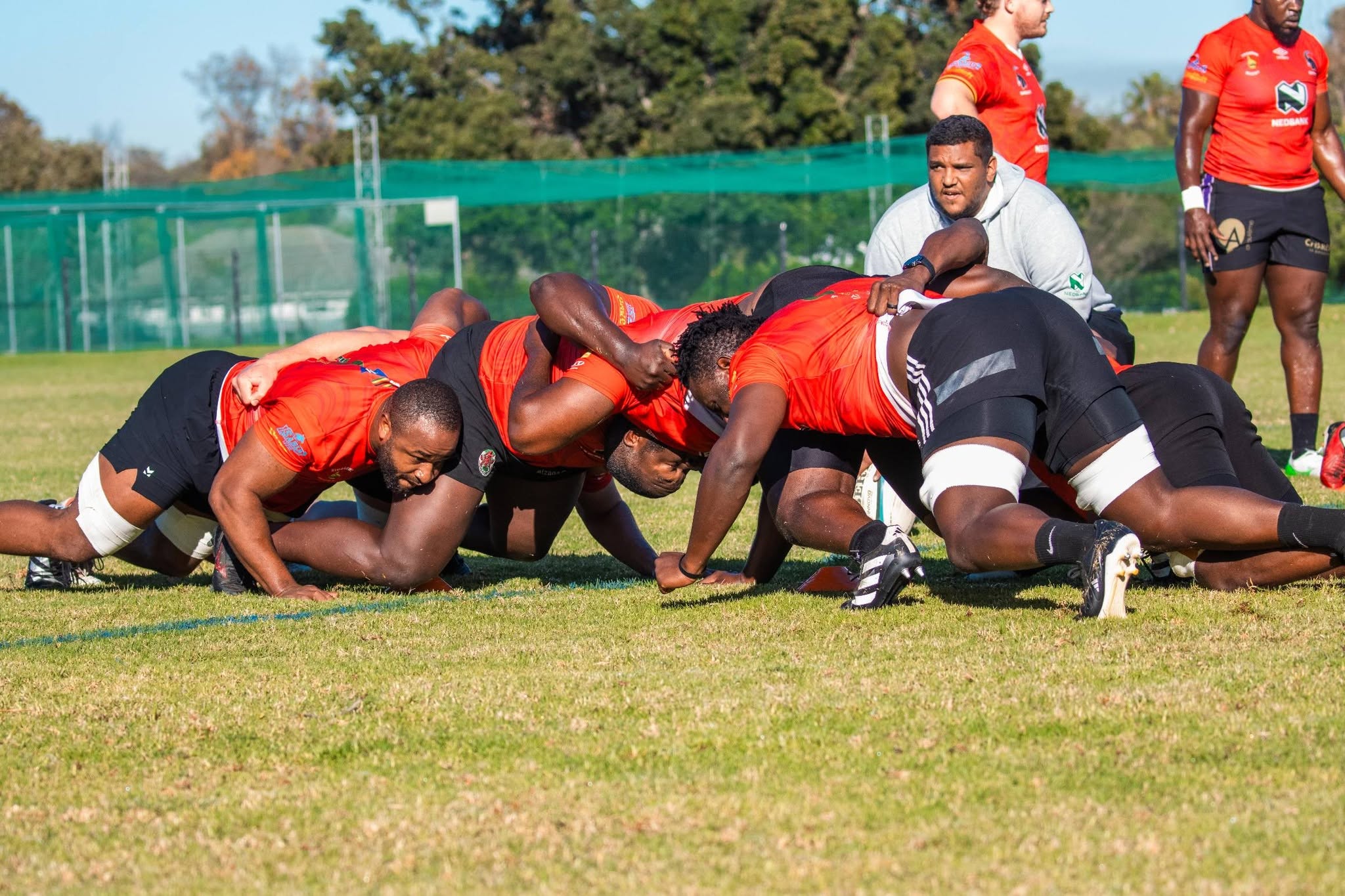 Sables, South Africa A draw battle lines