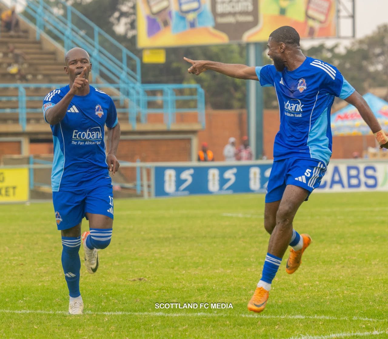 SCOTTLAND SEIZE CONTROL . . . champions achieve target to top log table